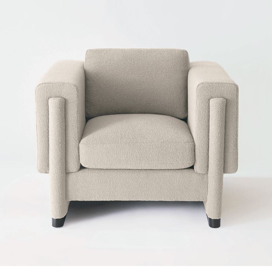 Howard Single Sofa Urban Crescent Interior Beige 